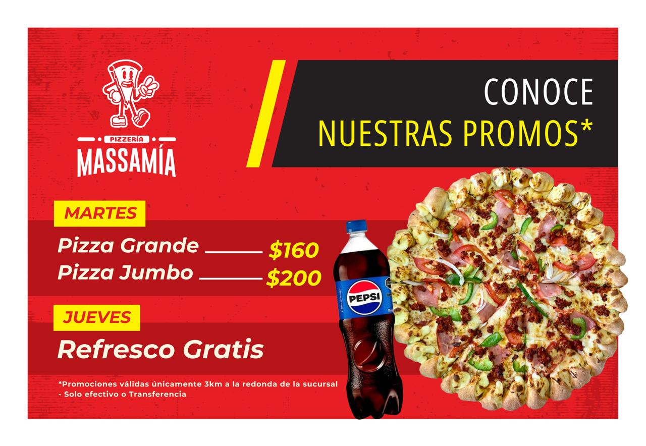 Menú Massamia — Página 2